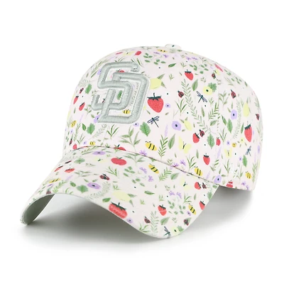 Women's '47  Light Pink San Diego Padres Posey Clean Up Adjustable Hat