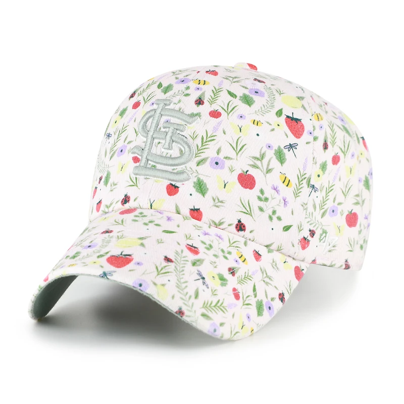 Women's '47  Light Pink St. Louis Cardinals Posey Clean Up Adjustable Hat