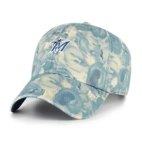 Women's '47  Blue Miami Marlins Gardenia Clean Up Adjustable Hat