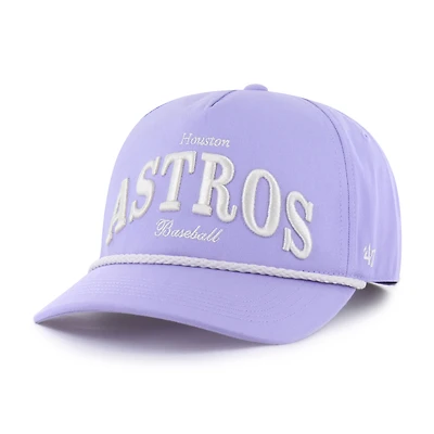 Women's '47  Purple Houston Astros Gelato Hitch Rope Adjustable Hat