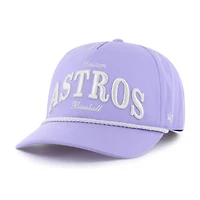 Women's '47  Purple Houston Astros Gelato Hitch Rope Adjustable Hat