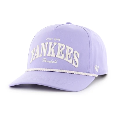 Women's '47  Purple New York Yankees Gelato Hitch Rope Adjustable Hat