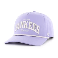 Women's '47  Purple New York Yankees Gelato Hitch Rope Adjustable Hat