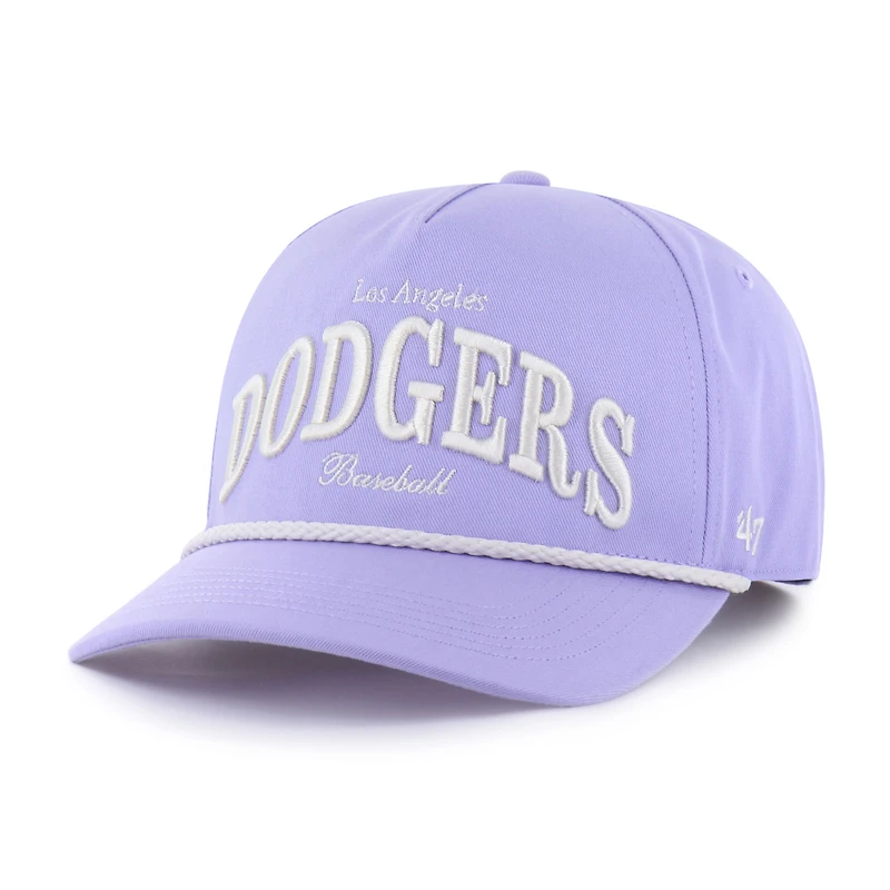Women's '47  Purple Los Angeles Dodgers Gelato Hitch Rope Adjustable Hat