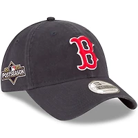 Men's New Era Navy Boston Red Sox 2025 MLB Postseason Side Patch 9TWENTY Adjustable Hat