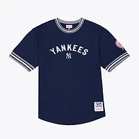 Men's Mitchell & Ness  Navy New York Yankees Wild Pitch Ringer T-Shirt