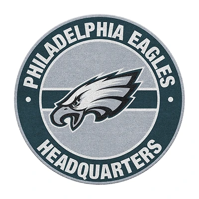 Imperial Philadelphia Eagles Round Headquarters Rug