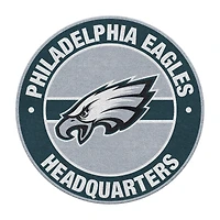 Imperial Philadelphia Eagles Round Headquarters Rug