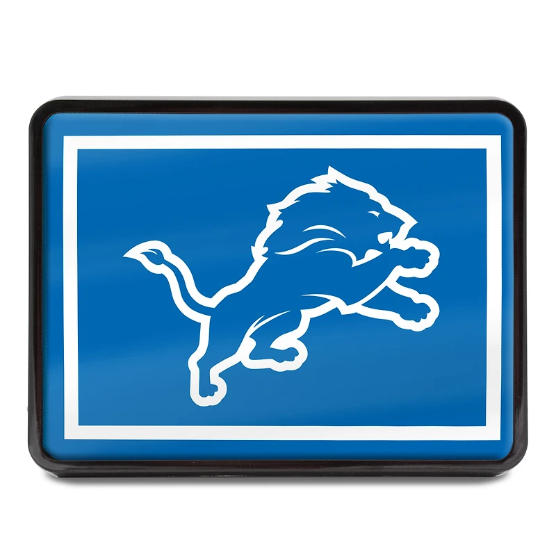 WinCraft Detroit Lions Universal Rectangle Hitch Cover