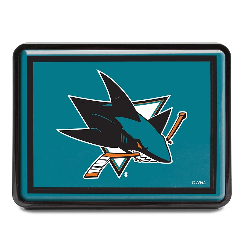 WinCraft San Jose Sharks Universal Rectangle Hitch Cover