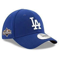 Men's New Era Royal Los Angeles Dodgers 2025 MLB Postseason Side Patch 39THIRTY Flex Hat