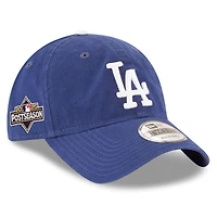 Men's New Era Royal Los Angeles Dodgers 2025 MLB Postseason Side Patch 9TWENTY Adjustable Hat