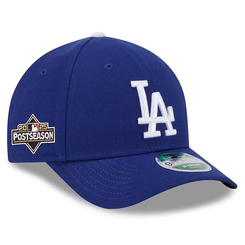 Men's New Era Royal Los Angeles Dodgers 2025 MLB Postseason Side Patch 9FORTY Adjustable Hat