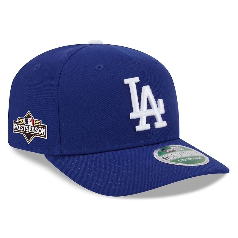 Men's New Era Royal Los Angeles Dodgers 2025 MLB Postseason Side Patch 9SEVENTY Adjustable Hat