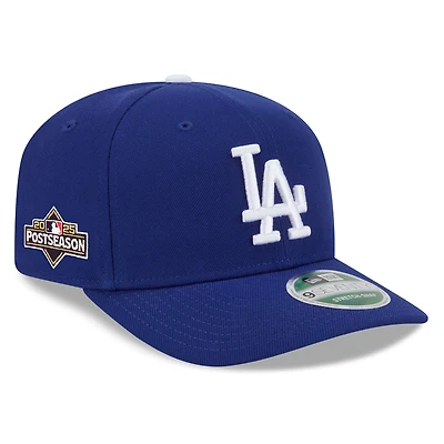 Men's New Era Royal Los Angeles Dodgers 2025 MLB Postseason Side Patch 9SEVENTY Adjustable Hat