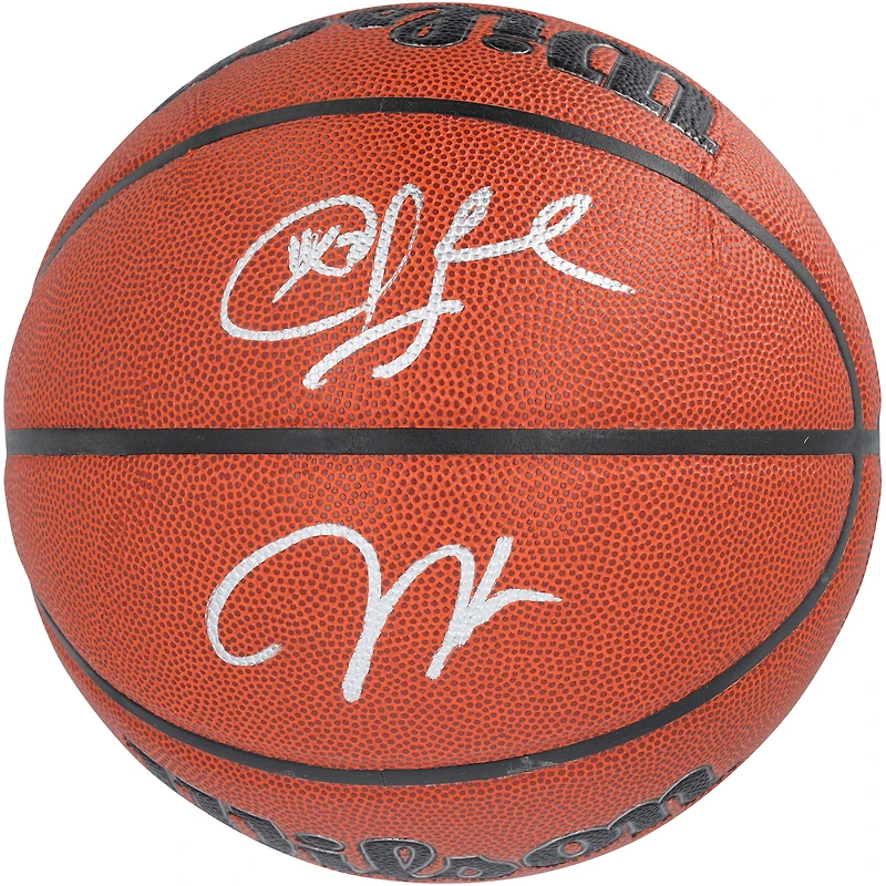 Chris Paul & James Harden LA Clippers Autographed Wilson Authentic Series Indoor/Outdoor Basketball