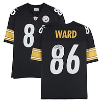 Hines Ward Pittsburgh Steelers Autographed Black Mitchell & Ness Legacy Jersey with "SB XL MVP" Inscription