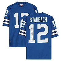Roger Staubach Dallas Cowboys Autographed Royal Mitchell & Ness 1971 Authentic Jersey