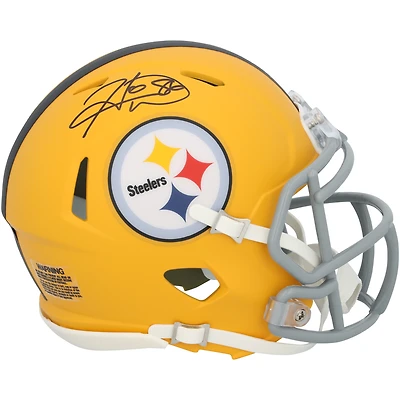 Hines Ward Pittsburgh Steelers Autographed Riddell 2025 Alternate Speed Mini Helmet