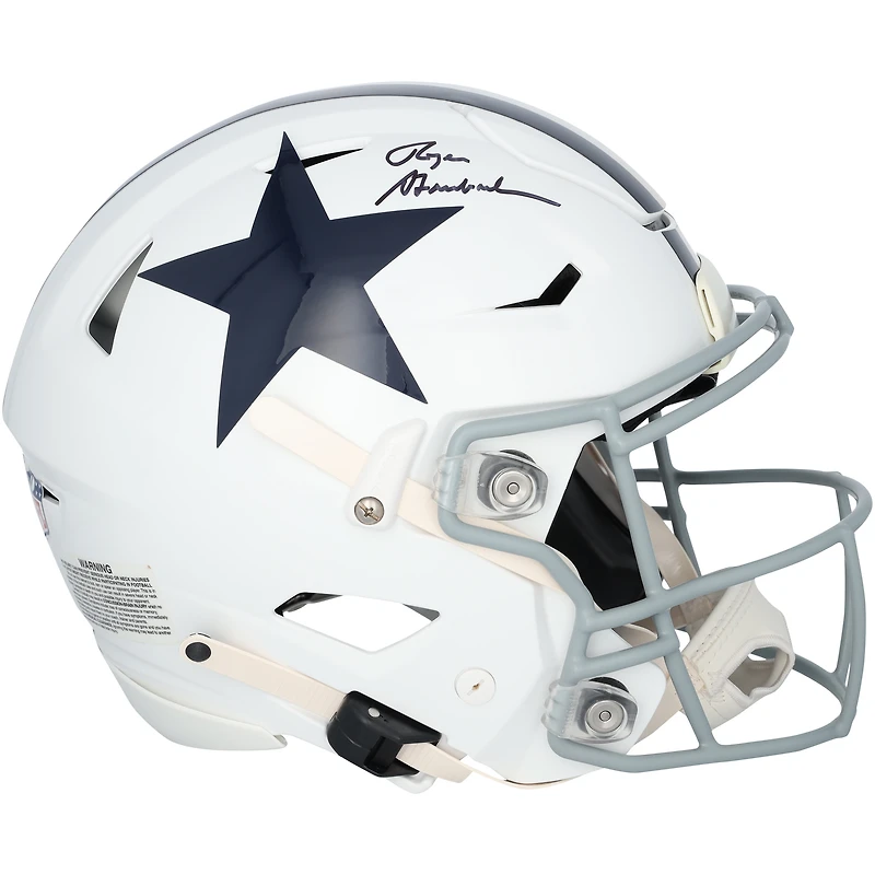 Roger Staubach Dallas Cowboys Autographed Riddell 1960-63 Throwback Speed Flex Authentic Helmet