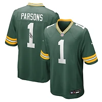 Micah Parsons Green Bay Packers Autographed Green Vapor F.U.S.E. Nike Limited Jersey
