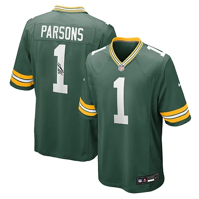 Micah Parsons Green Bay Packers Autographed Green Vapor F.U.S.E. Nike Limited Jersey