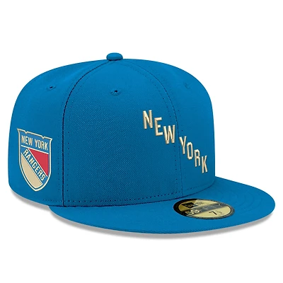 Men's New Era Blue New York Rangers 2026 NHL Winter Classic 59FIFTY Fitted Hat