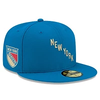 Men's New Era Blue New York Rangers 2026 NHL Winter Classic 59FIFTY Fitted Hat
