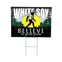 Chicago White Sox 24" x 18" Bigfoot Believe in Yourself Outdoor Staked Yard Sign