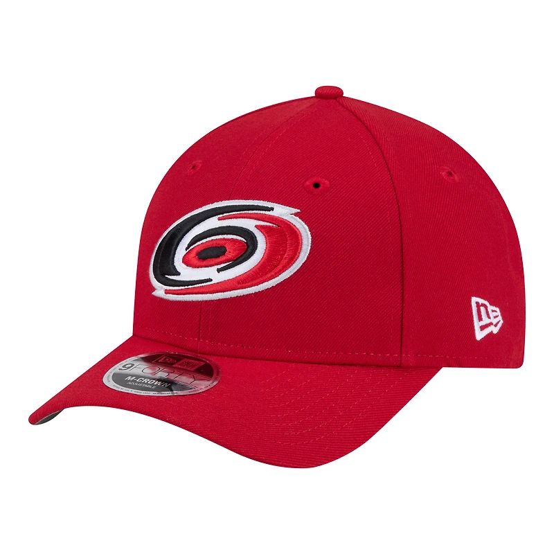 Men's New Era  Red Carolina Hurricanes 9FORTY M-Crown Adjustable Hat