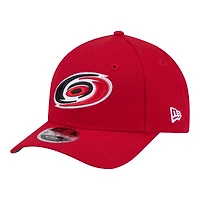 Men's New Era  Red Carolina Hurricanes 9FORTY M-Crown Adjustable Hat