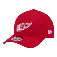 Men's New Era  Red Detroit Red Wings 9FORTY M-Crown Adjustable Hat