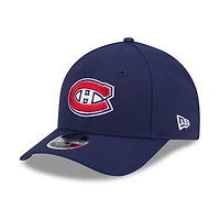 Men's New Era  Navy Montreal Canadiens COOLERA 9FORTY M-Crown Adjustable Hat