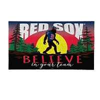 Boston Red Sox 28" x 16" Bigfoot Believe in Your Team Turf Door Mat
