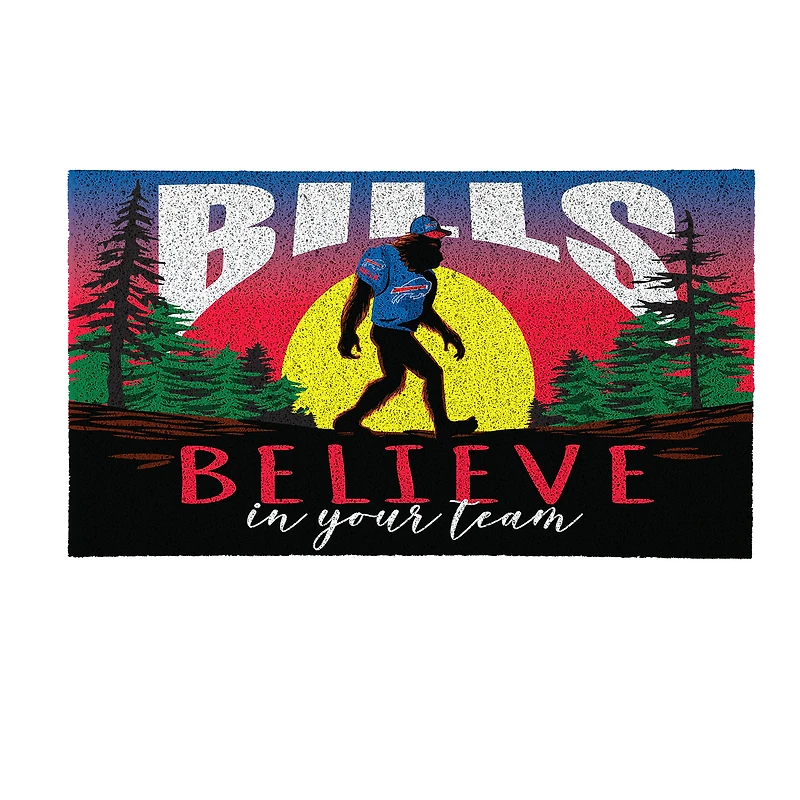 Buffalo Bills 28" x 16" Bigfoot Believe in Your Team Turf Door Mat
