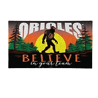 Baltimore Orioles 28" x 16" Bigfoot Believe in Your Team Turf Door Mat