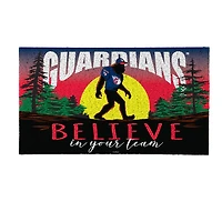 Cleveland Guardians 28" x 16" Bigfoot Believe in Your Team Turf Door Mat