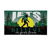 New York Jets 28" x 16" Bigfoot Believe in Your Team Turf Door Mat