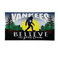 New York Yankees 28" x 16" Bigfoot Believe in Your Team Turf Door Mat