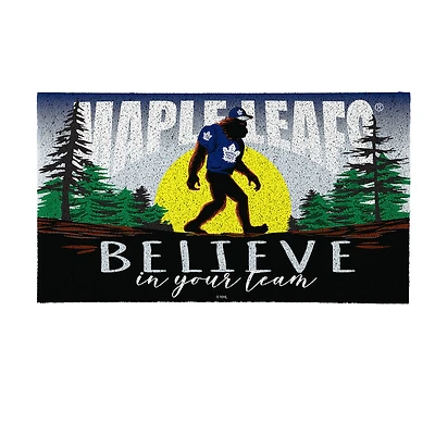 Toronto Maple Leafs 28" x 16" Bigfoot Believe in Your Team Turf Door Mat