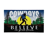 Dallas Cowboys 28" x 16" Bigfoot Believe in Your Team Turf Door Mat