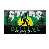 Dallas Stars 28" x 16" Bigfoot Believe in Your Team Turf Door Mat