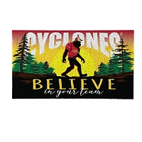 Iowa State Cyclones 28" x 16" Bigfoot Believe in Your Team Turf Door Mat
