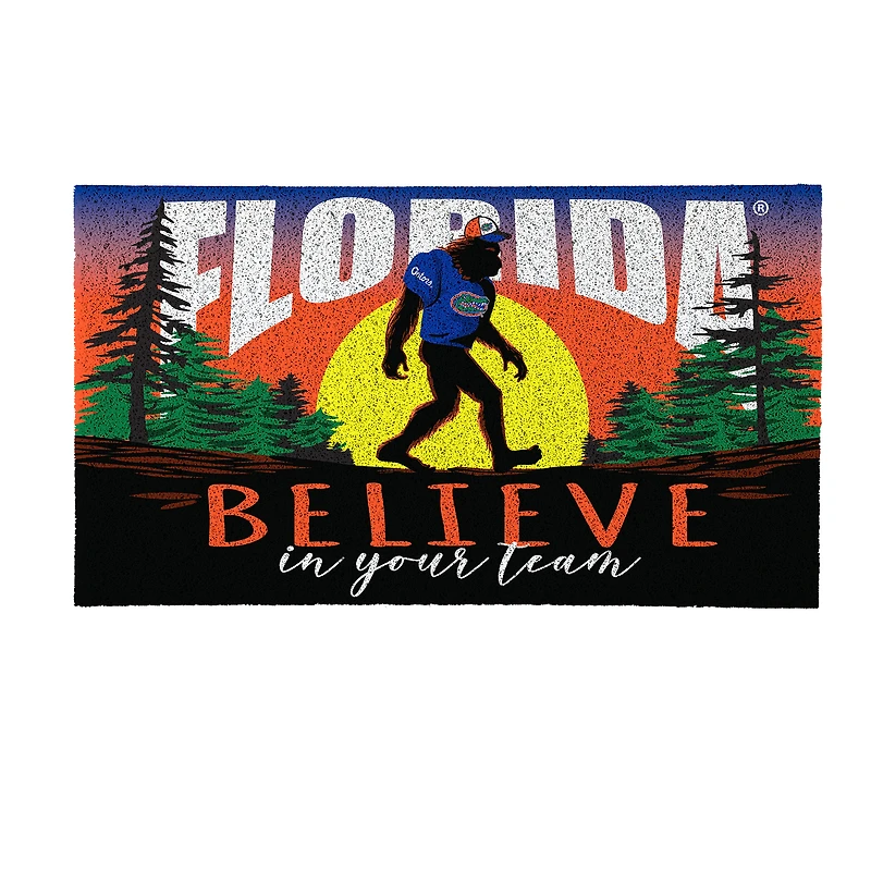Florida Gators 28" x 16" Bigfoot Believe in Your Team Turf Door Mat