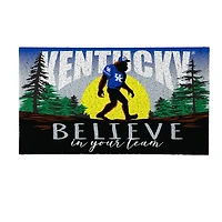 Kentucky Wildcats 28" x 16" Bigfoot Believe in Your Team Turf Door Mat