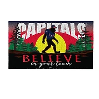 Washington Capitals 28" x 16" Bigfoot Believe in Your Team Turf Door Mat