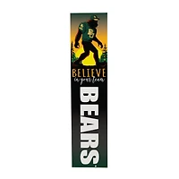 Baylor Bears 46" x 11" Bigfoot Believe in Yourself Porch Leaner Wood Sign