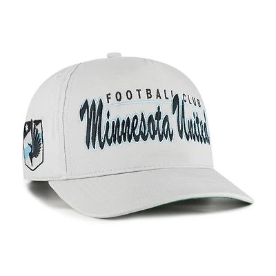 Men's '47  Gray Minnesota United FC Brushmark Hitch Adjustable Hat