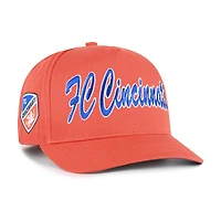 Men's '47  Orange FC Cincinnati Brushmark Hitch Adjustable Hat