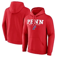 Men's Red Pennsylvania Quakers Authentic Pick-A-Sport Hoodie
